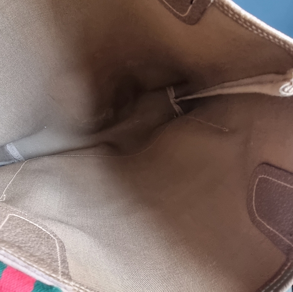 GUCCI WEB TOTE (MINOR HANDLE FRAY & CORNER ABRASION) - Picture 3 of 16